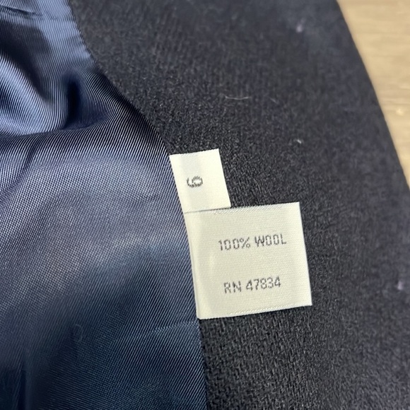 ETIENNE AIGNER WOOL NAVY BLUE BLAZER 6 - Picture 15 of 16